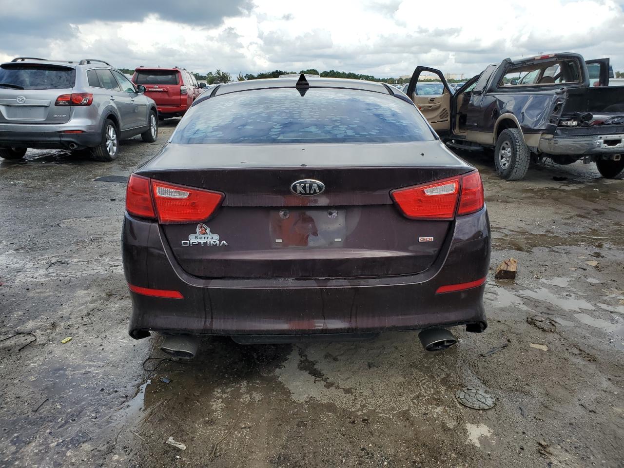 2014 Kia Optima Lx VIN: 5XXGM4A70EG346092 Lot: 74688214