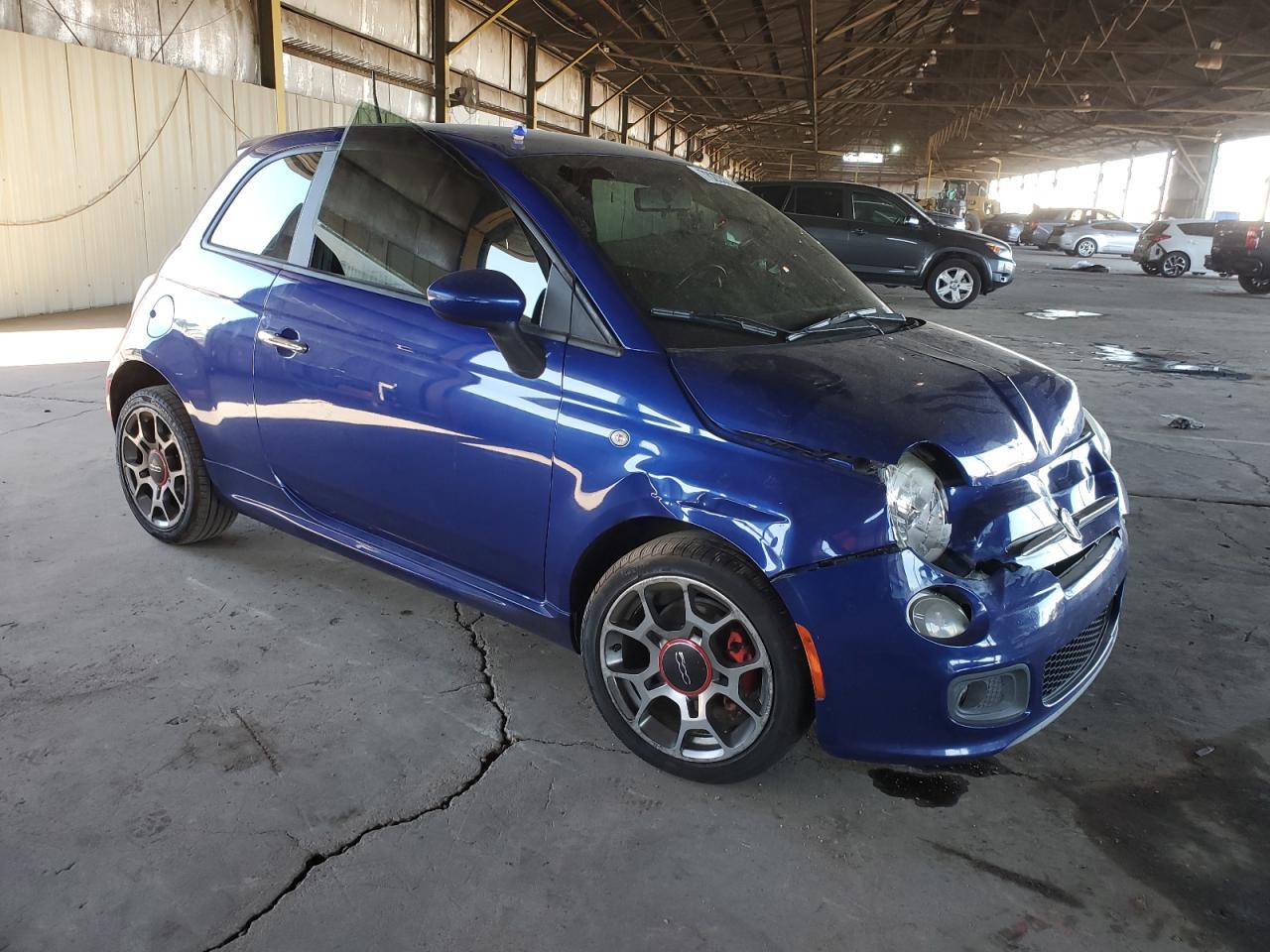 VIN 3C3CFFBR3DT618615 2013 FIAT 500 no.4