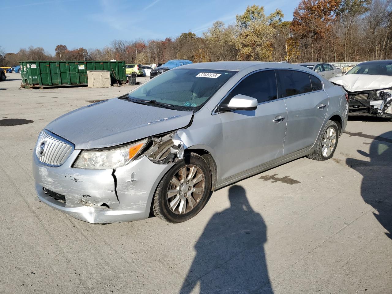 2010 Buick Lacrosse Cx for Sale in Ellwood City, PA - Front End