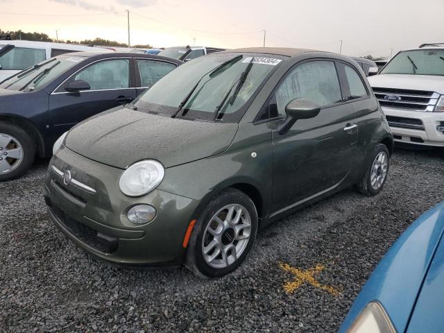 2012 Fiat 500 Pop de vânzare în Riverview, FL - Water/Flood