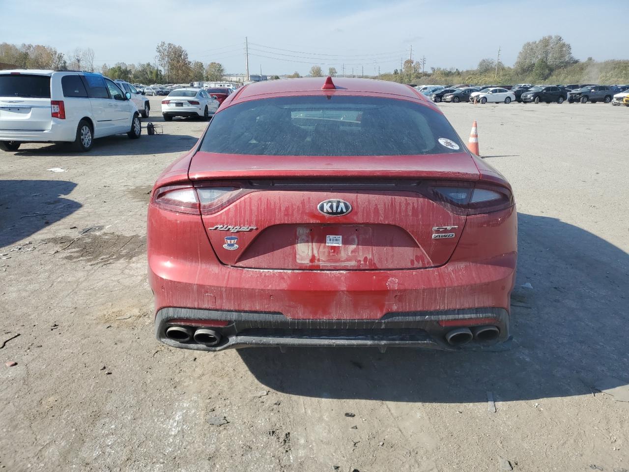 2018 Kia Stinger Gt2 VIN: KNAE55LC3J6016103 Lot: 78251684