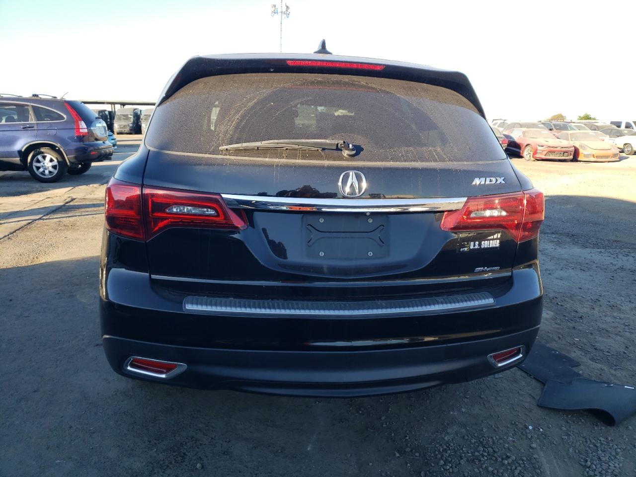 2014 Acura Mdx VIN: 5FRYD4H28EB009640 Lot: 76831894