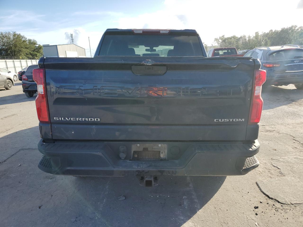 2022 Chevrolet Silverado Ltd C1500 Custom VIN: 1GCPWBEK7NZ219141 Lot: 77086914