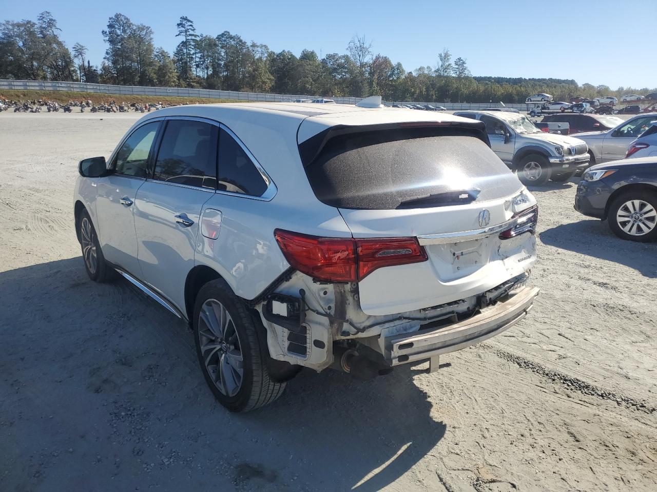 VIN 5FRYD4H50HB009047 2017 ACURA MDX no.2