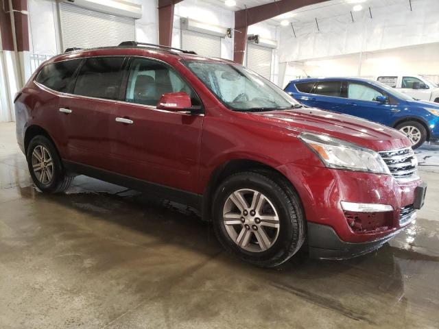  CHEVROLET TRAVERSE 2015 Бордовый