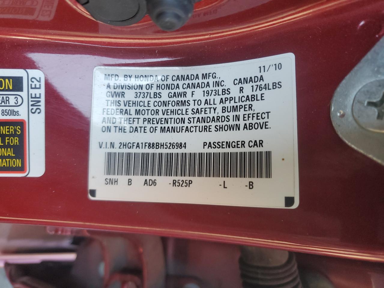 2011 Honda Civic - Image 14