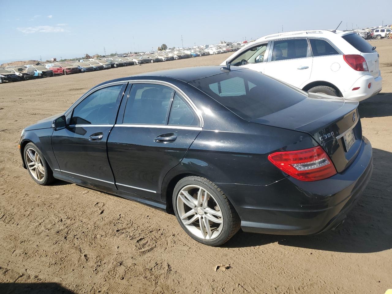 VIN WDDGF8AB7DG125656 2013 MERCEDES-BENZ C-CLASS no.2