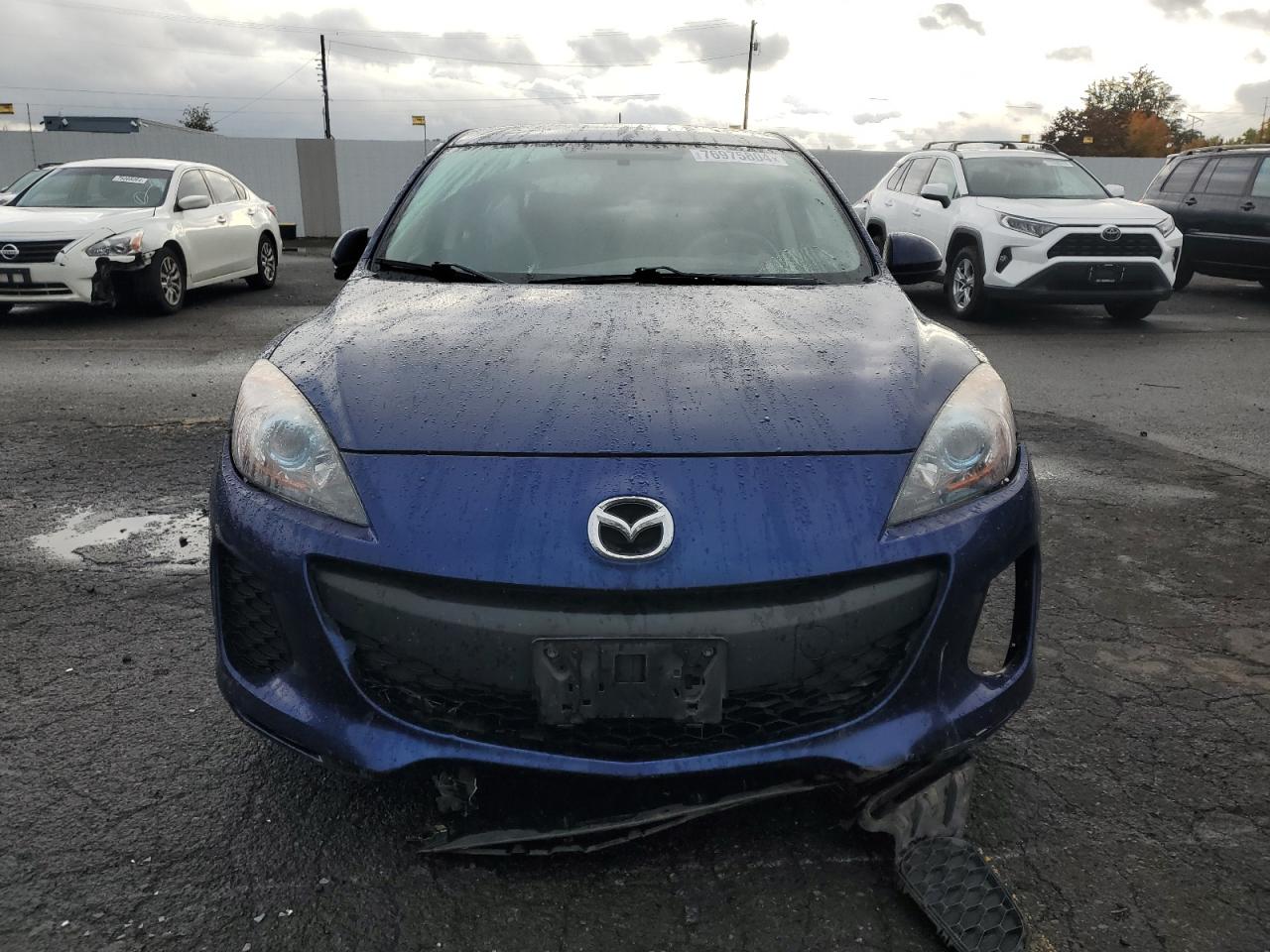 VIN JM1BL1L86D1705148 2013 MAZDA 3 no.5