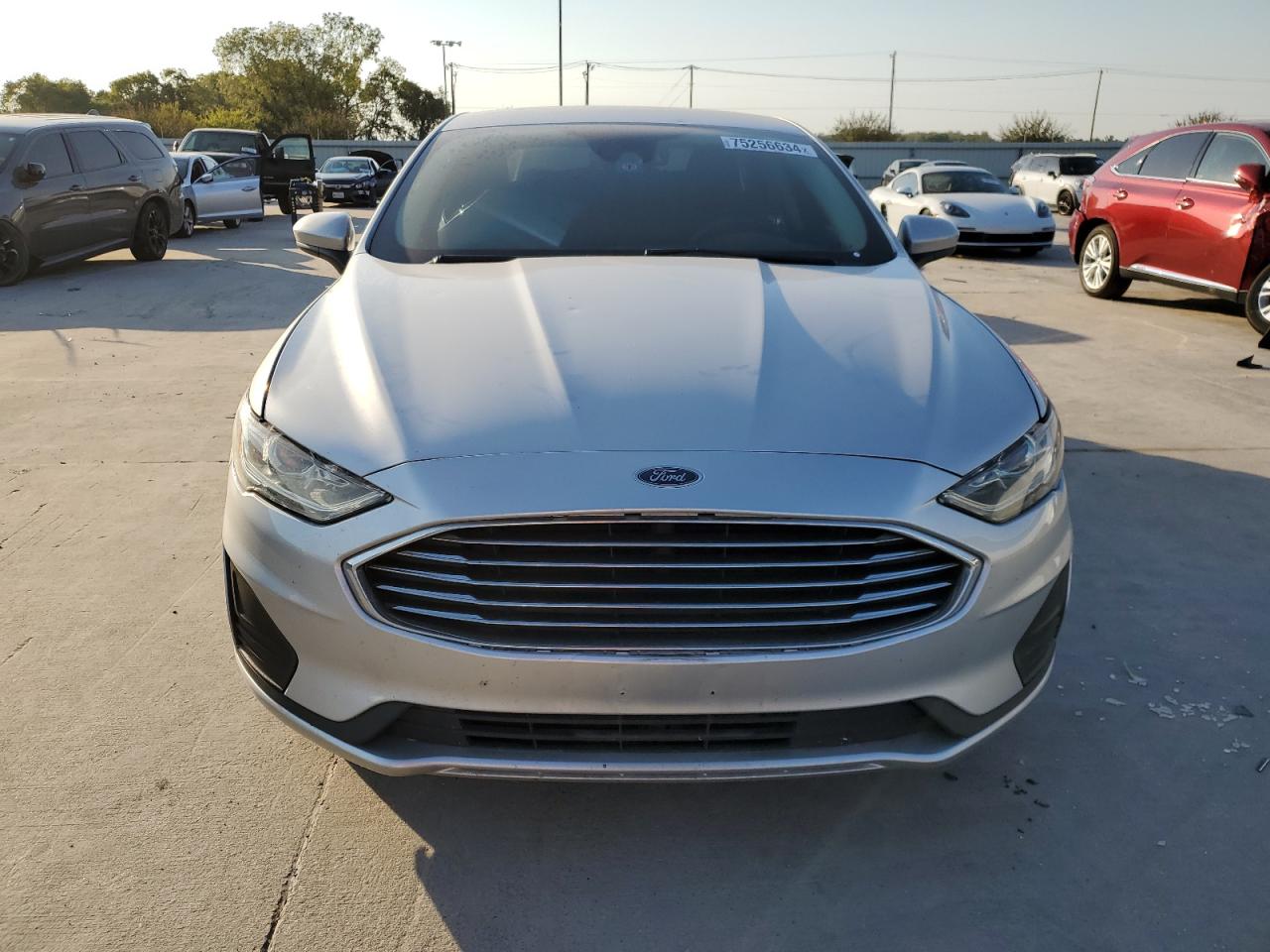 2019 Ford Fusion Se VIN: 3FA6P0HD5KR169842 Lot: 75256634