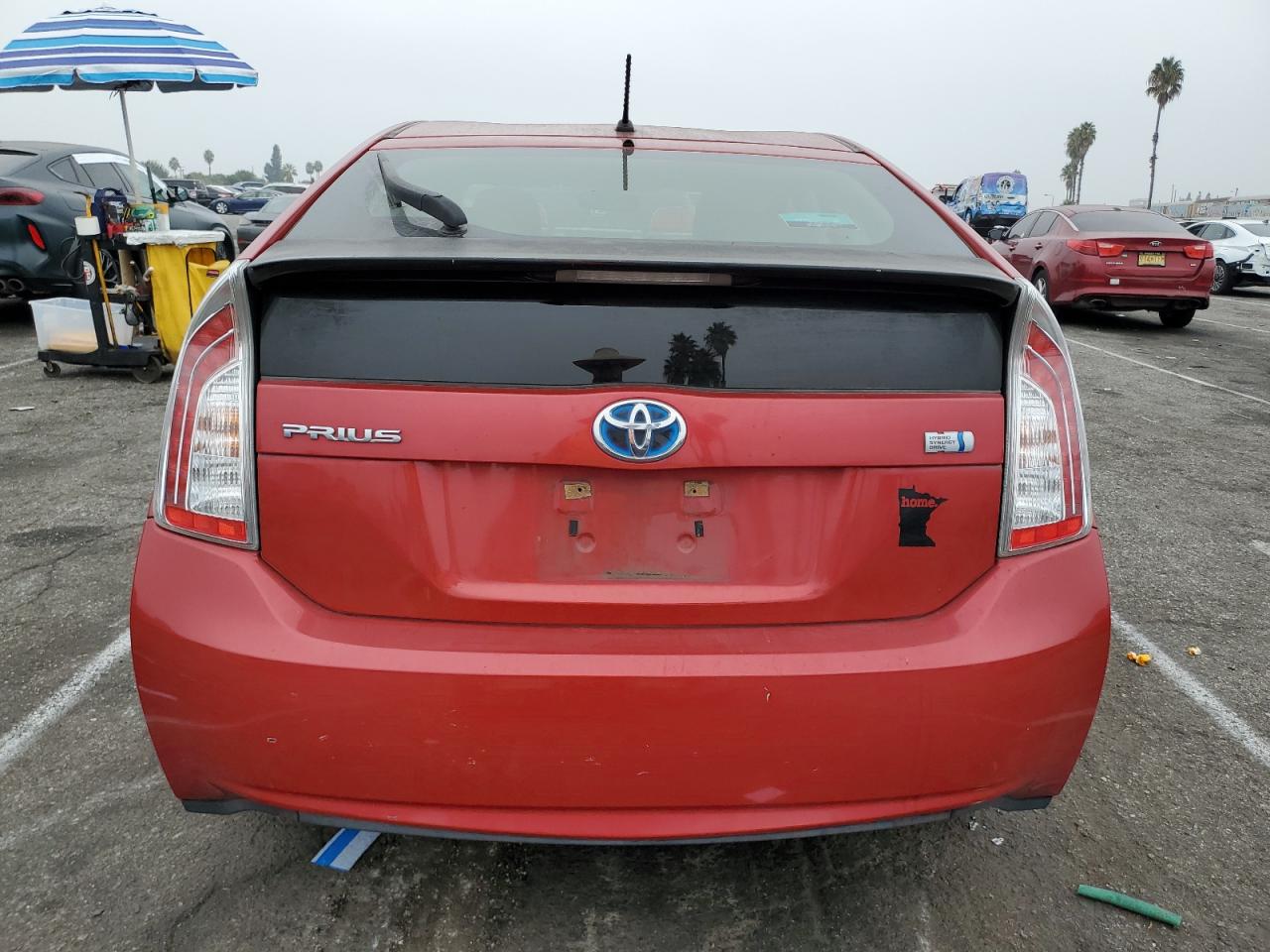 2014 Toyota Prius VIN: JTDKN3DU8E1804816 Lot: 76401294