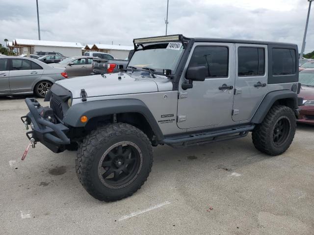 2016 Jeep Wrangler Unlimited Sport продається в Riverview, FL - Water/Flood