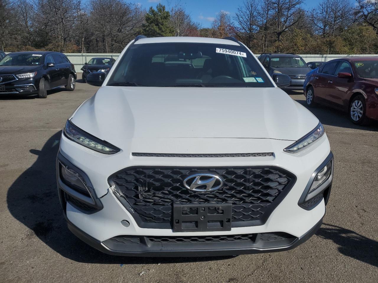 2021 Hyundai Kona Night VIN: KM8K6CA56MU696134 Lot: 75940074