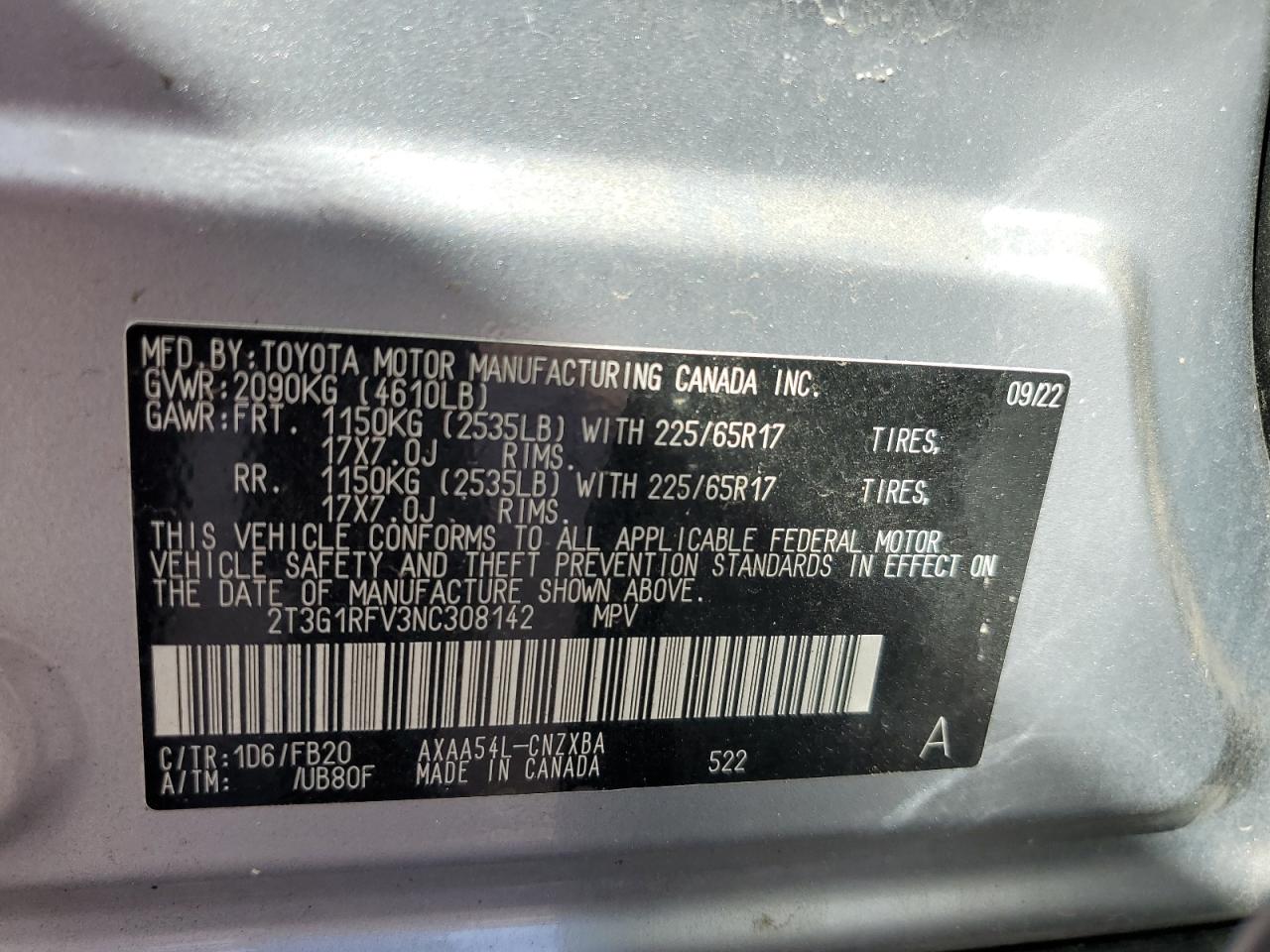 2022 Toyota RAV 4 - Image 13