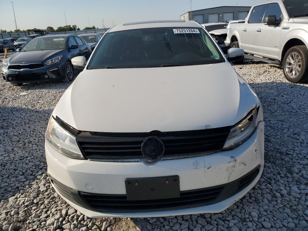 2012 Volkswagen Jetta Se VIN: 3VWDP7AJ3CM305620 Lot: 75251264