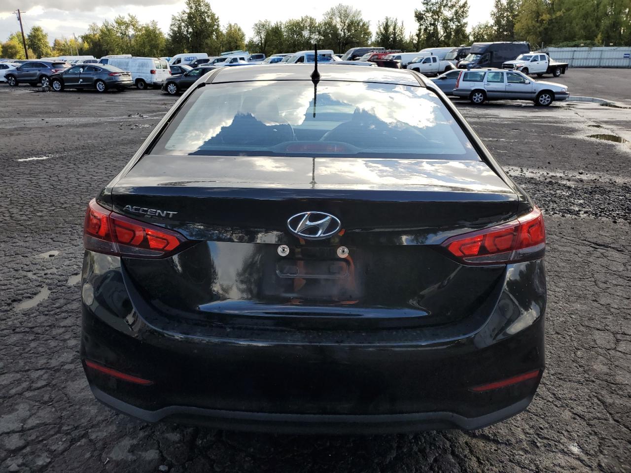 2018 Hyundai Accent Se VIN: 3KPC24A37JE031875 Lot: 76179544