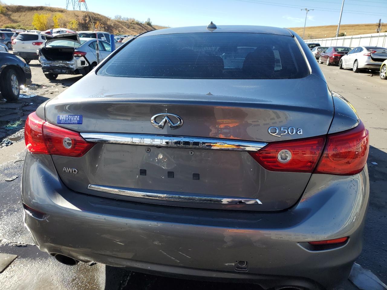 VIN JN1BV7AR9FM392514 2015 INFINITI Q50 no.6