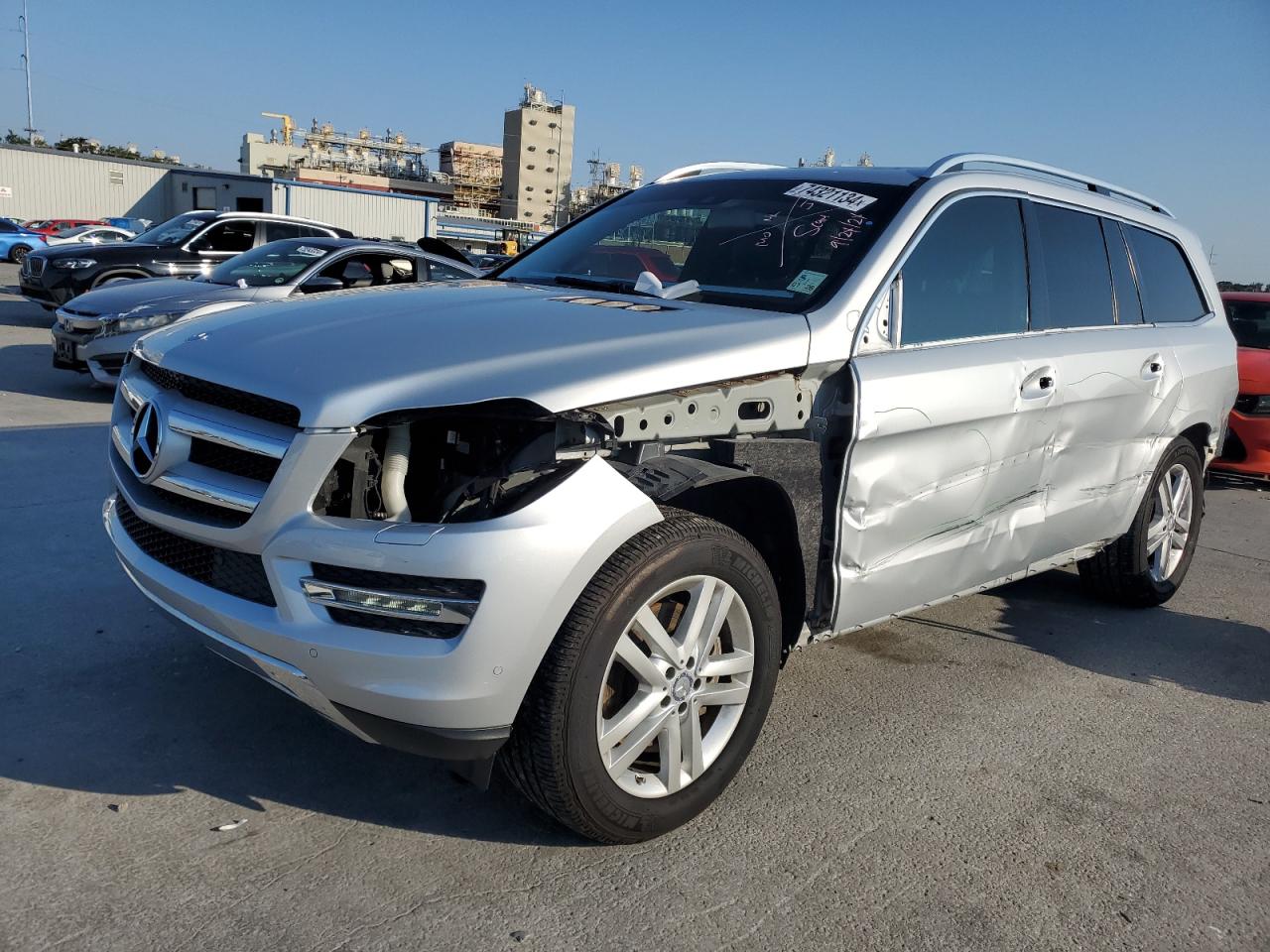 VIN 4JGDF6EE3FA459125 2015 MERCEDES-BENZ GL-CLASS no.1