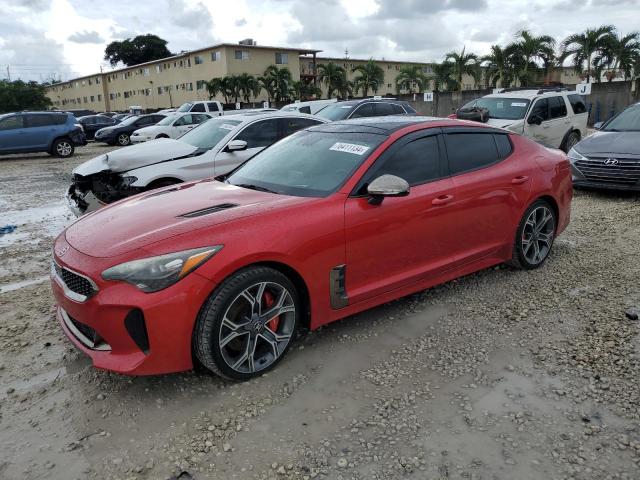  KIA STINGER 2018 Красный