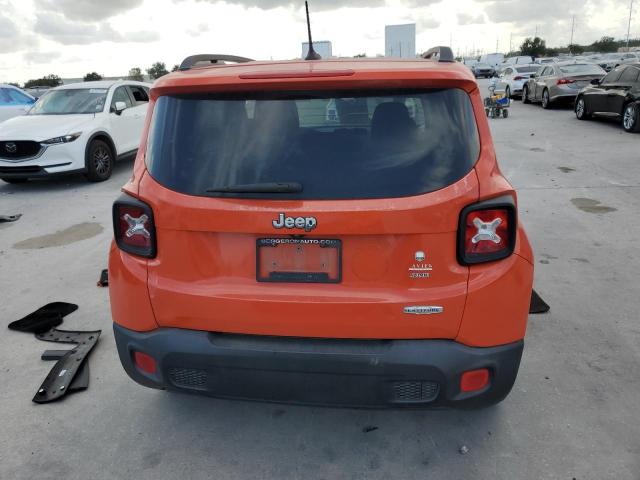  JEEP RENEGADE 2016 Оранжевый