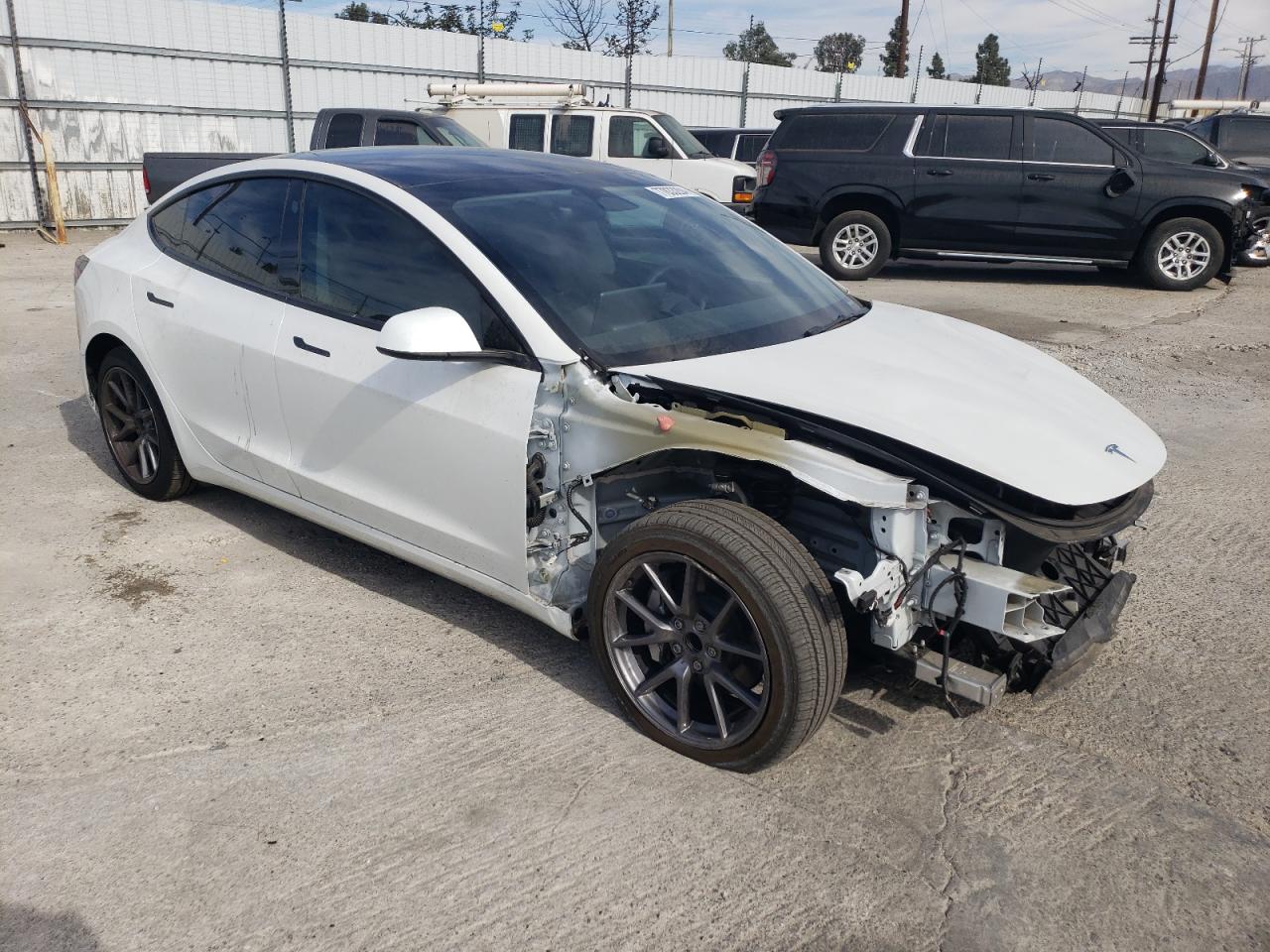 VIN 5YJ3E1EA2PF580787 2023 TESLA MODEL 3 no.4