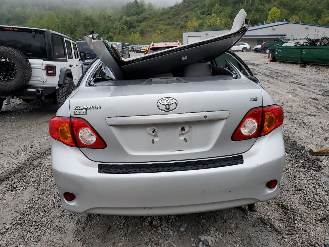 2009 Toyota Corolla Base VIN: 1NXBU40E89Z134661 Lot: 75938714