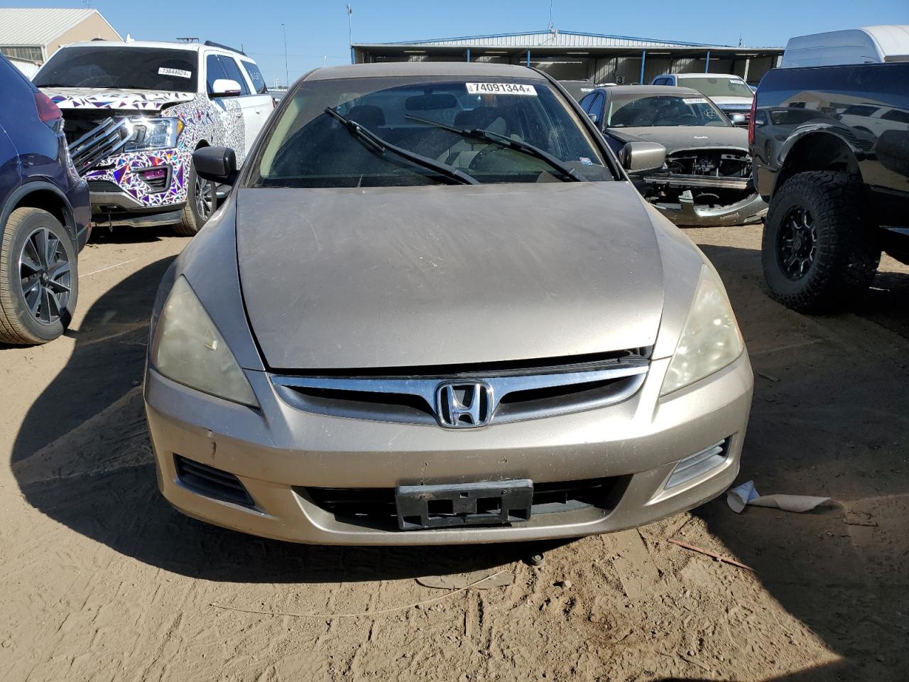 2006 Honda Accord Ex VIN: JHMCM56706C002744 Lot: 74091344