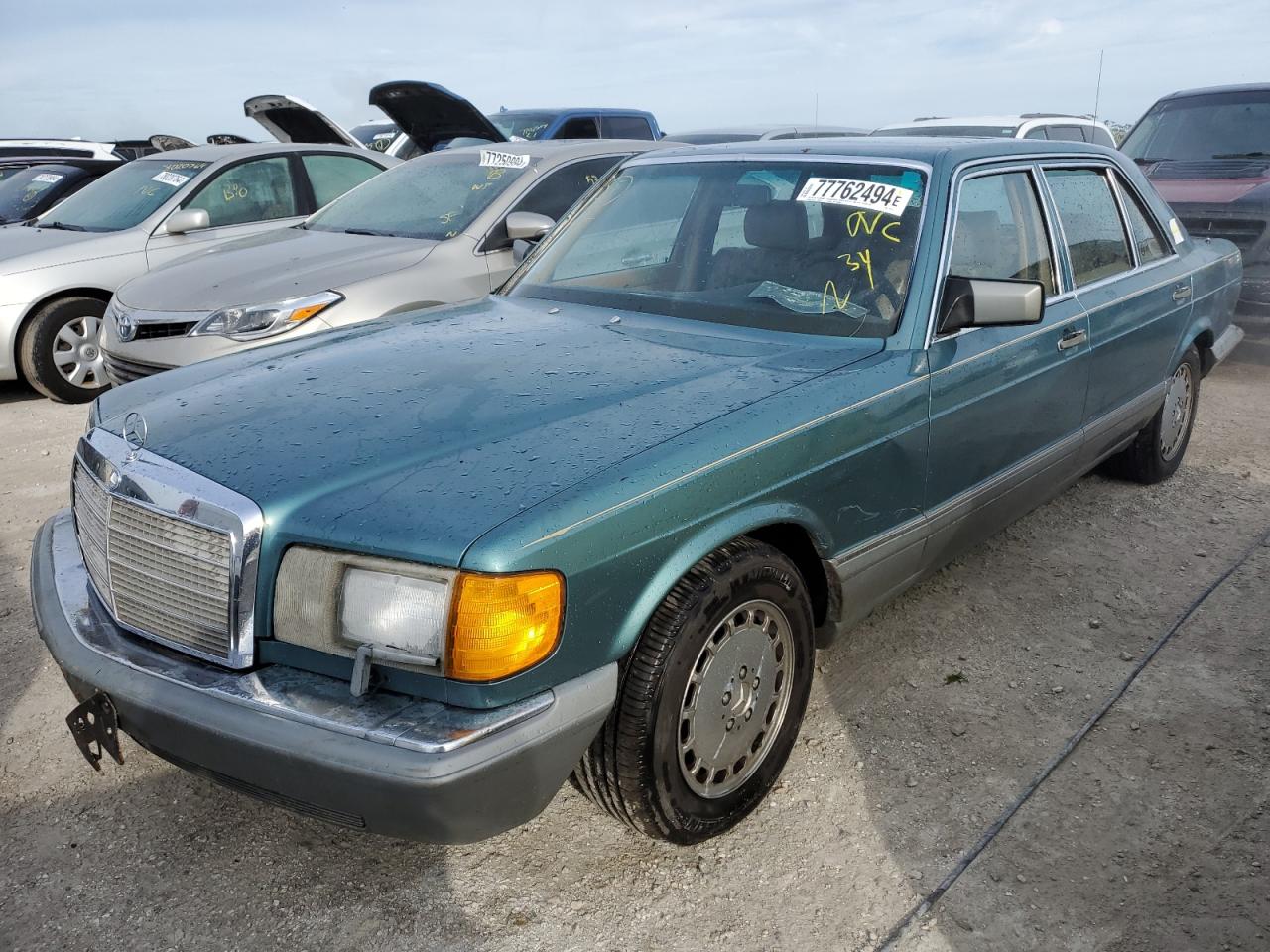 1987 Mercedes-Benz 420 Sel VIN: WDBCA35D7HA327247 Lot: 77762494