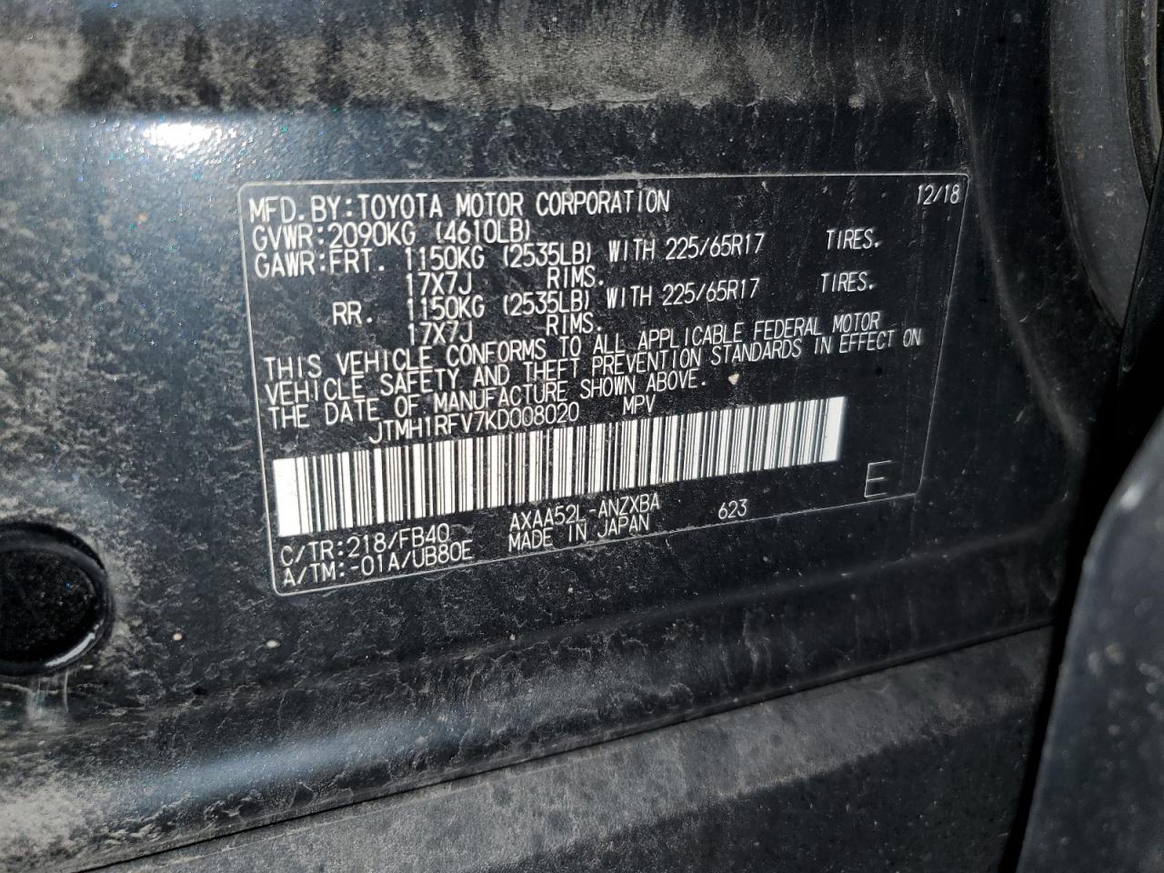 2019 Toyota RAV 4 - Image 13