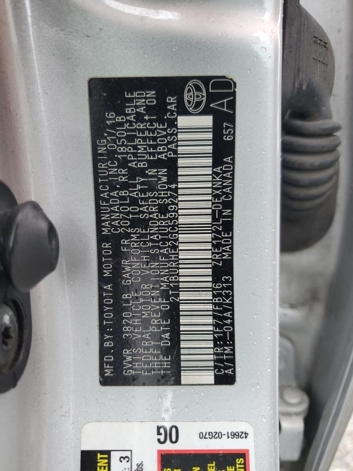 2016 Toyota Corolla - Image 12