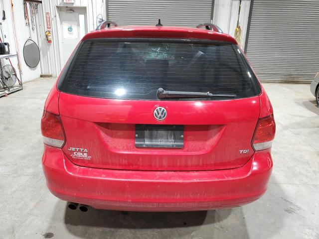  VOLKSWAGEN JETTA 2012 Red