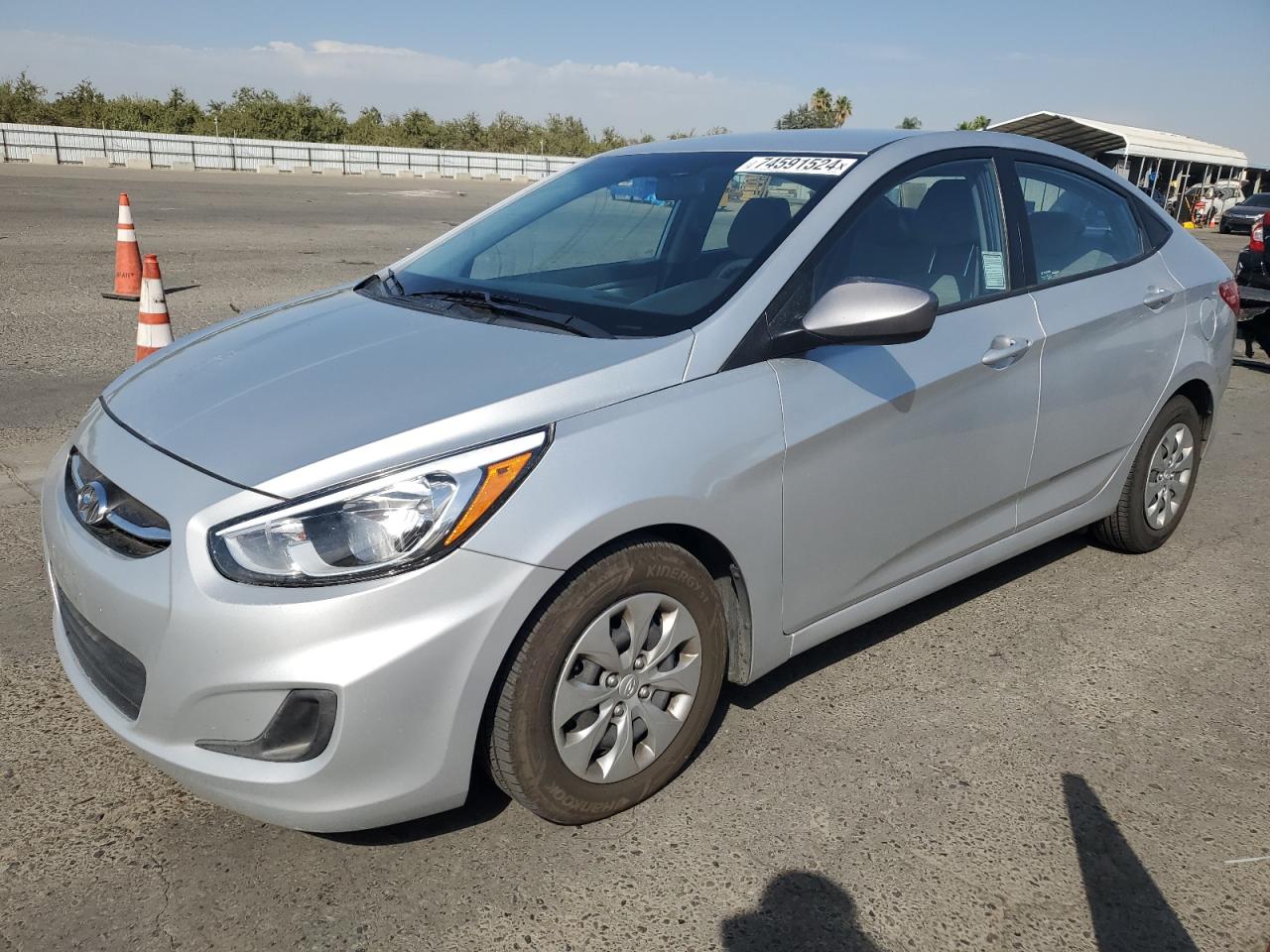 2015 Hyundai Accent Gls VIN: KMHCT4AEXFU884001 Lot: 74591524