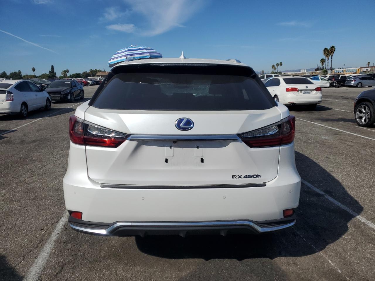 2022 Lexus Rx 450H VIN: 2T2HGMDA3NC087586 Lot: 76996474