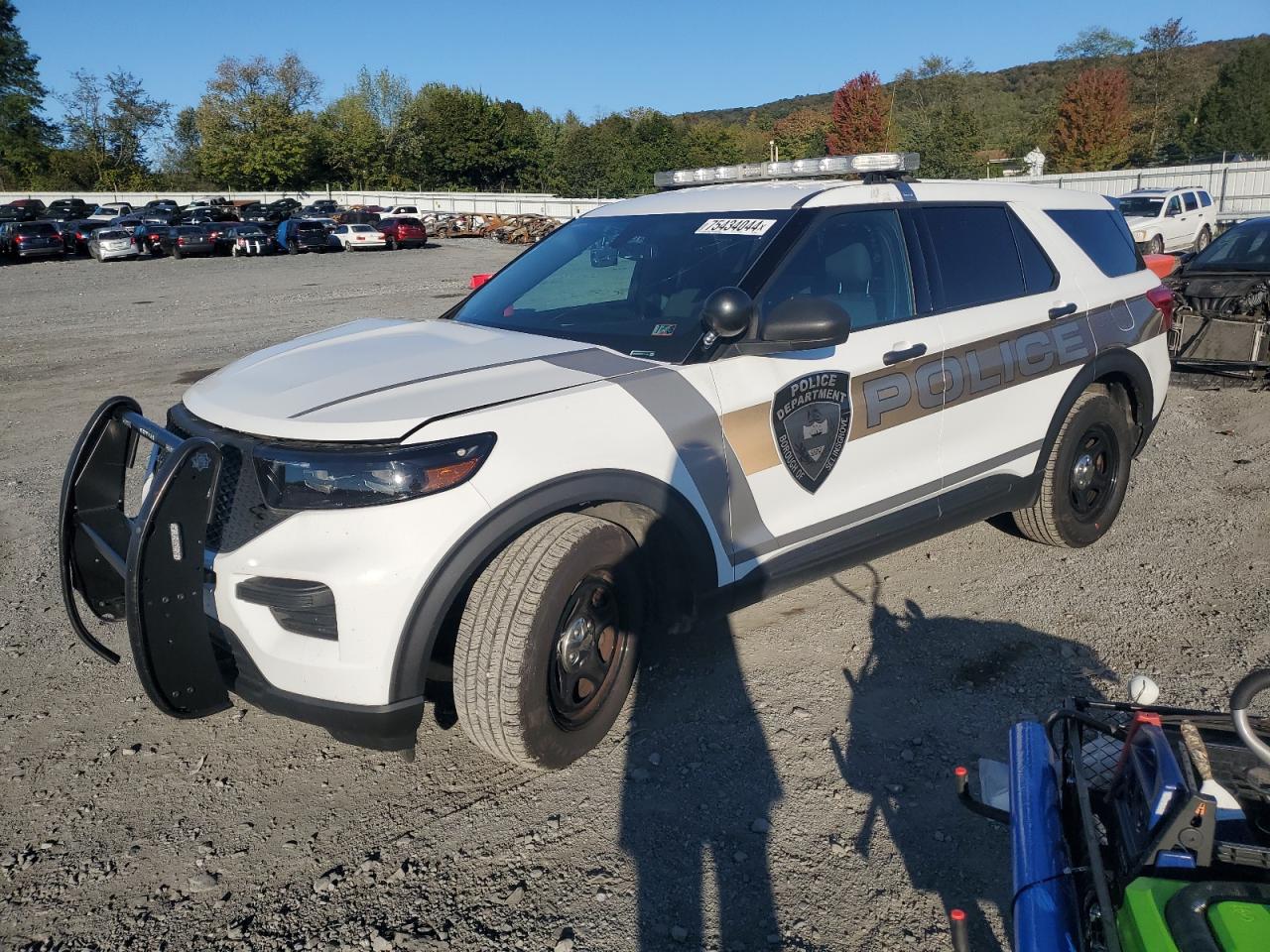 1FM5K8AB6MGA19191 2021 Ford Explorer Police Interceptor