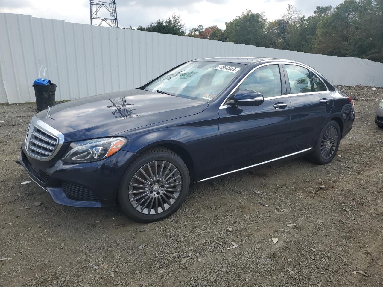 VIN 55SWF4KB0FU060061 2015 MERCEDES-BENZ C-CLASS no.1