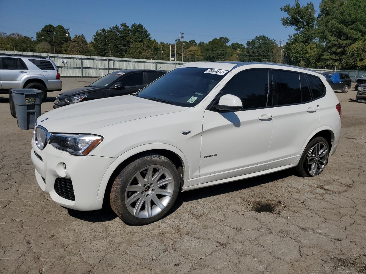 2015 Bmw X3 Xdrive28I en Venta en Shreveport, LA - Front End
