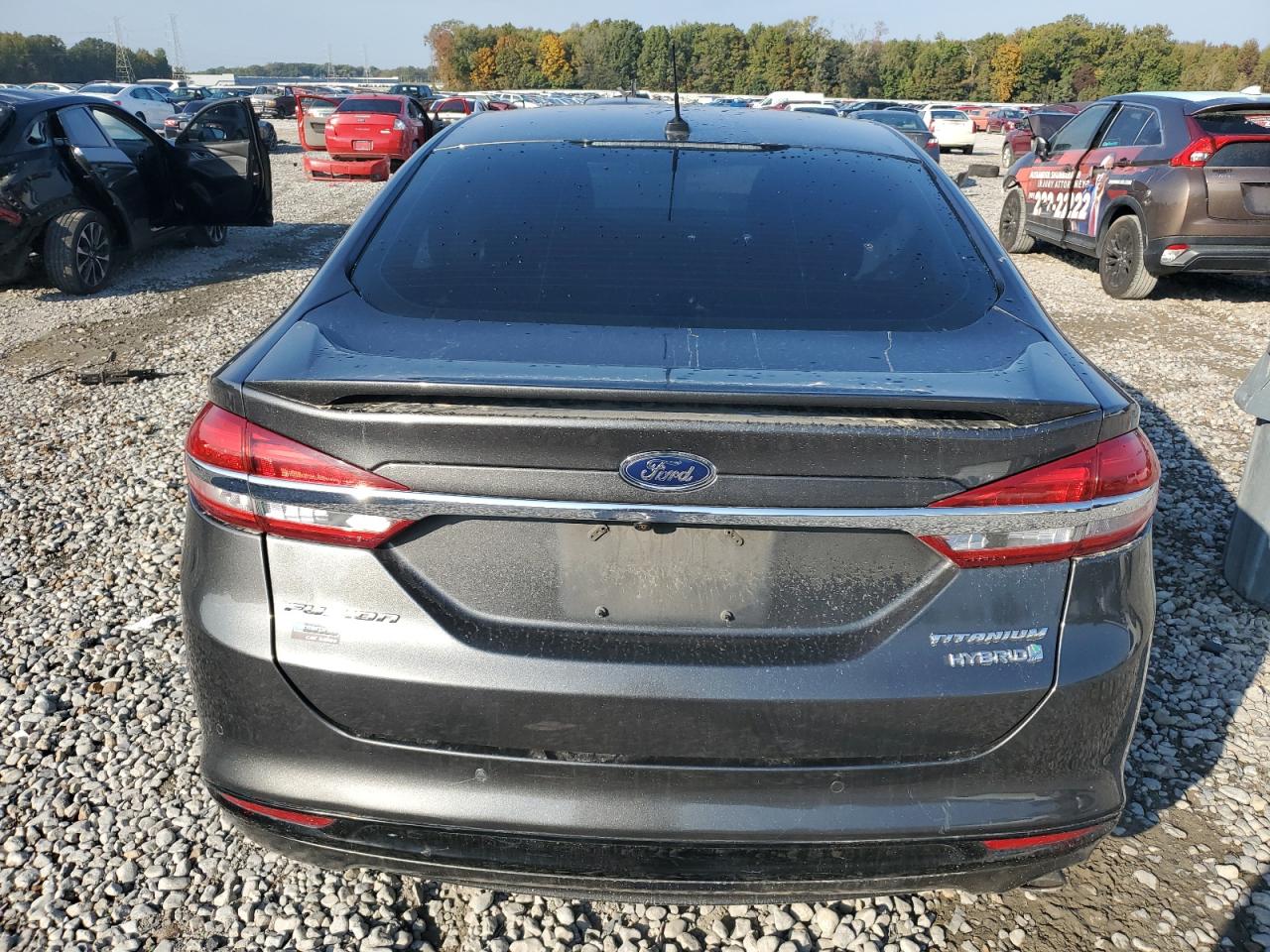 2018 Ford Fusion Titanium/Platinum Hev VIN: 3FA6P0RU6JR269364 Lot: 77245154