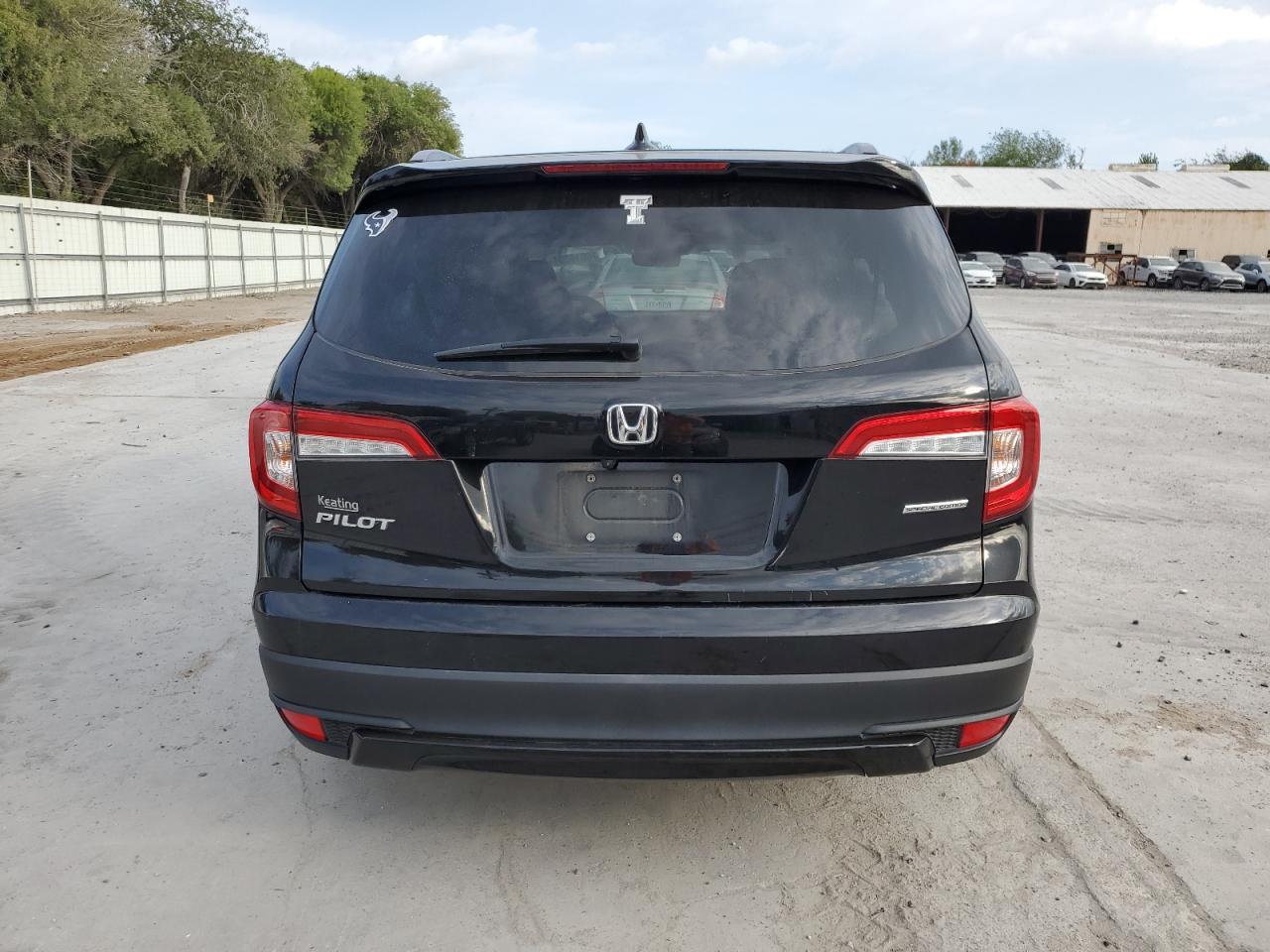 2021 Honda Pilot Se VIN: 5FNYF5H20MB040025 Lot: 76616294