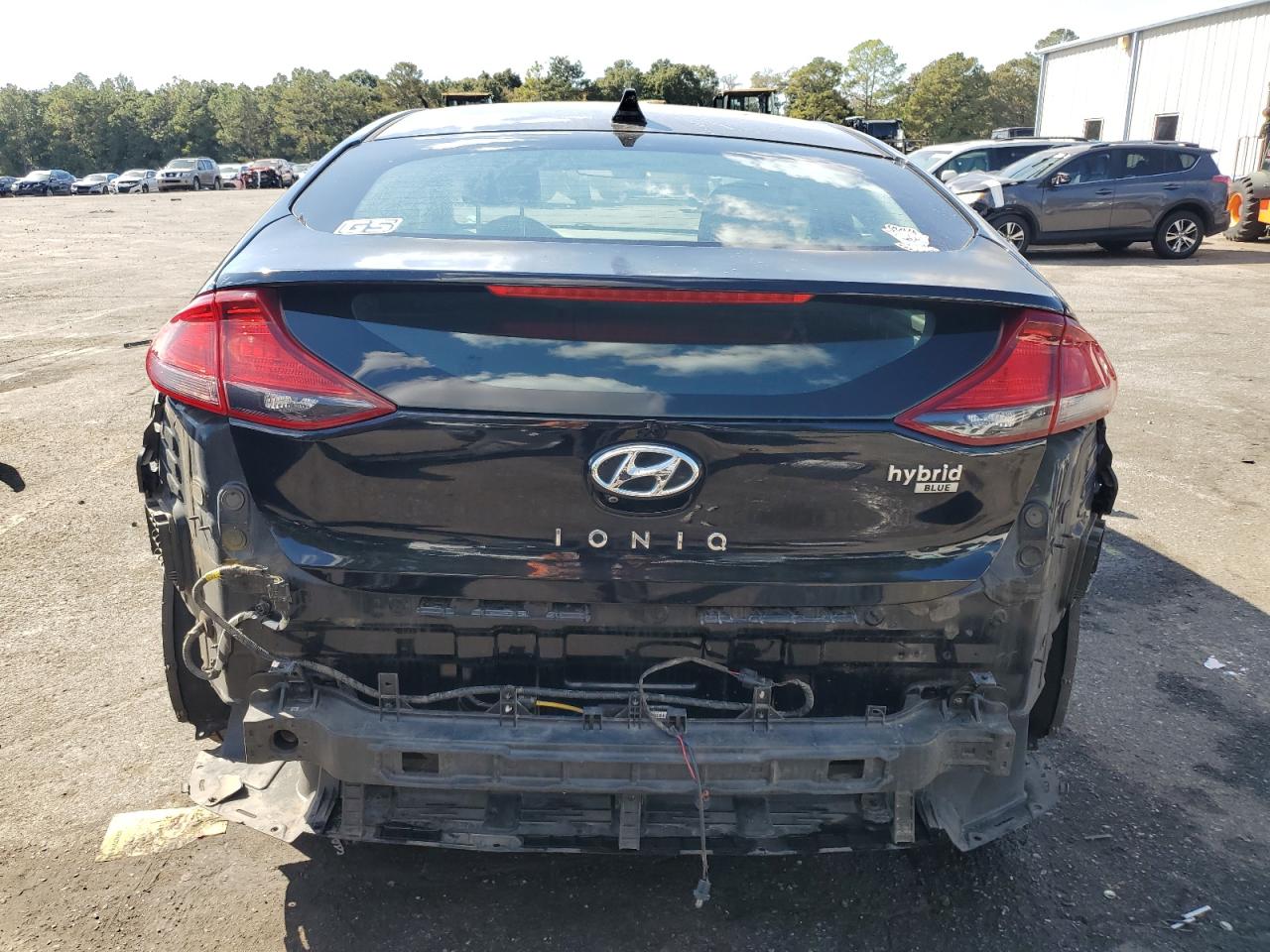 2017 Hyundai Ioniq Blue VIN: KMHC65LC8HU044570 Lot: 76743284