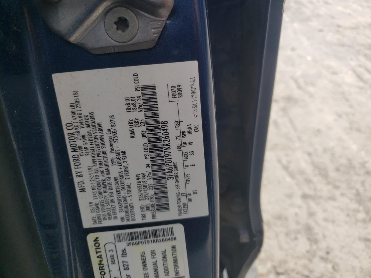 2019 Ford Fusion - Image 14
