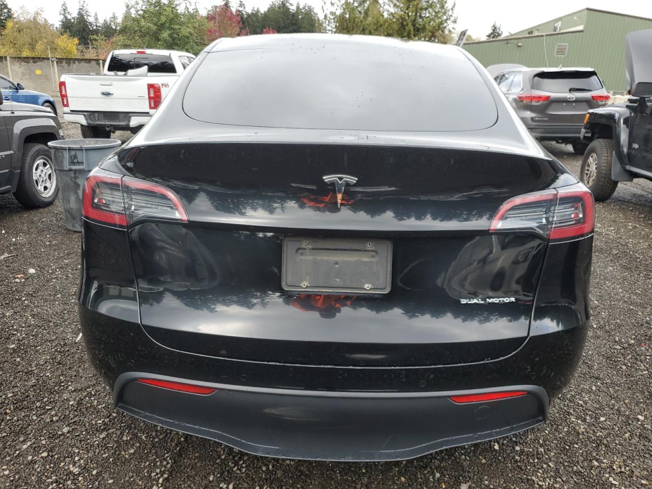 2022 Tesla Model Y VIN: 7SAYGDEE1NF443196 Lot: 76366654