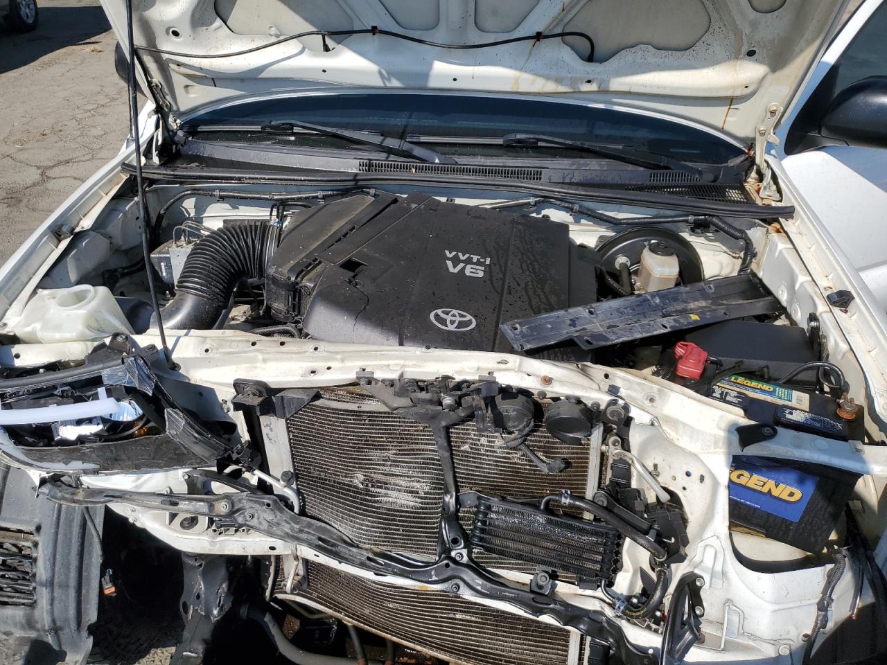 2007 Toyota Tacoma Prerunner Access Cab VIN: 5TETU62N77Z414884 Lot: 76263854