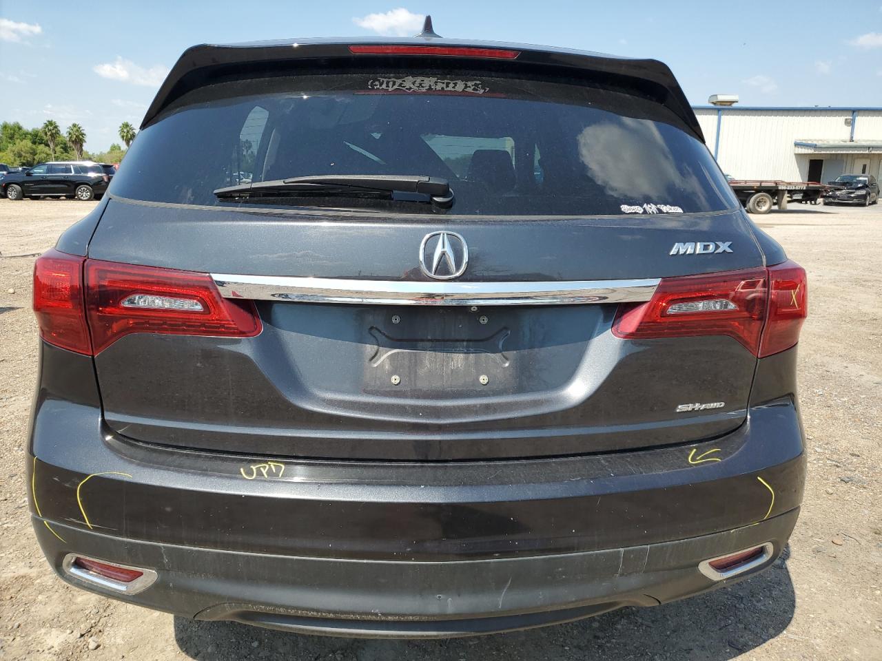 2016 Acura Mdx VIN: 5FRYD4H29GB018043 Lot: 75136004