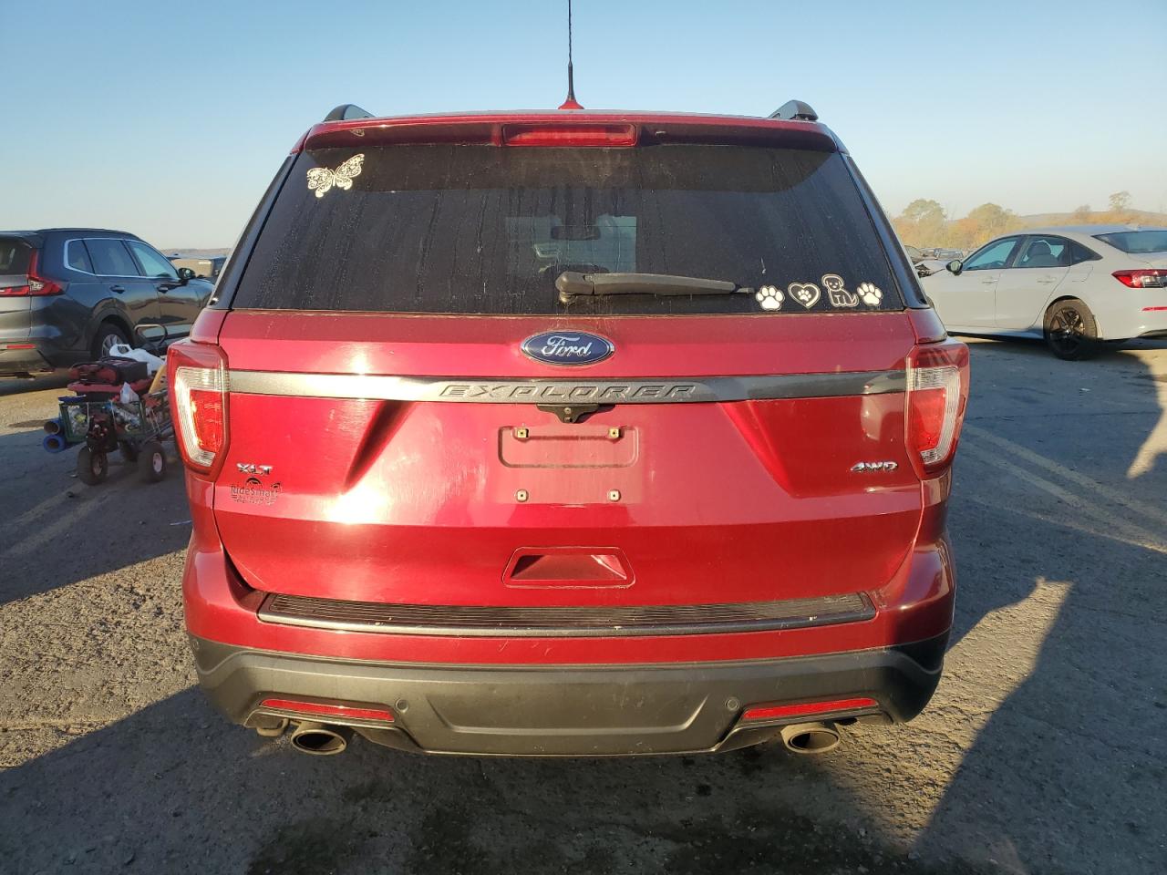 2018 Ford Explorer Xlt VIN: 1FM5K8D86JGA61971 Lot: 76871674