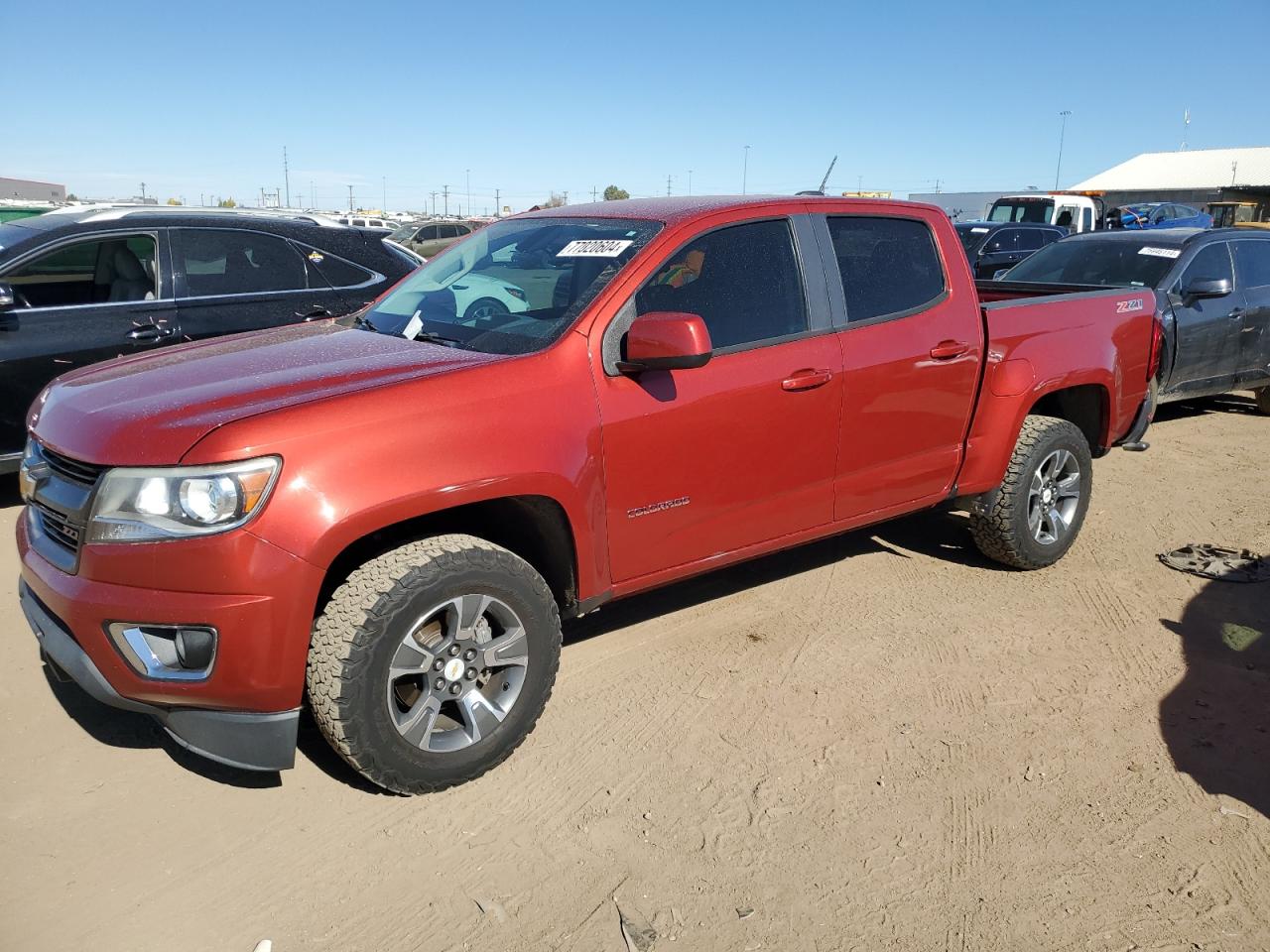 2015 Chevrolet Colorado Z71 VIN: 1GCGTCE35F1148268 Lot: 77020604