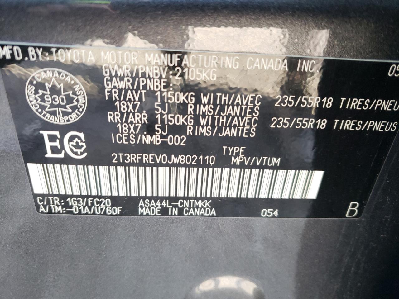 2018 Toyota RAV 4 - Image 14
