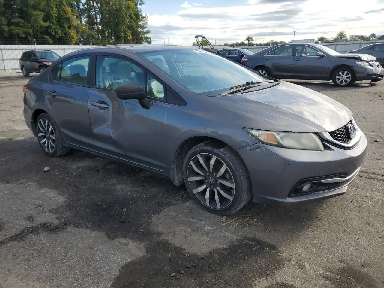 2014 Honda Civic Exl VIN: 2HGFB2F93EH517285 Lot: 76284804