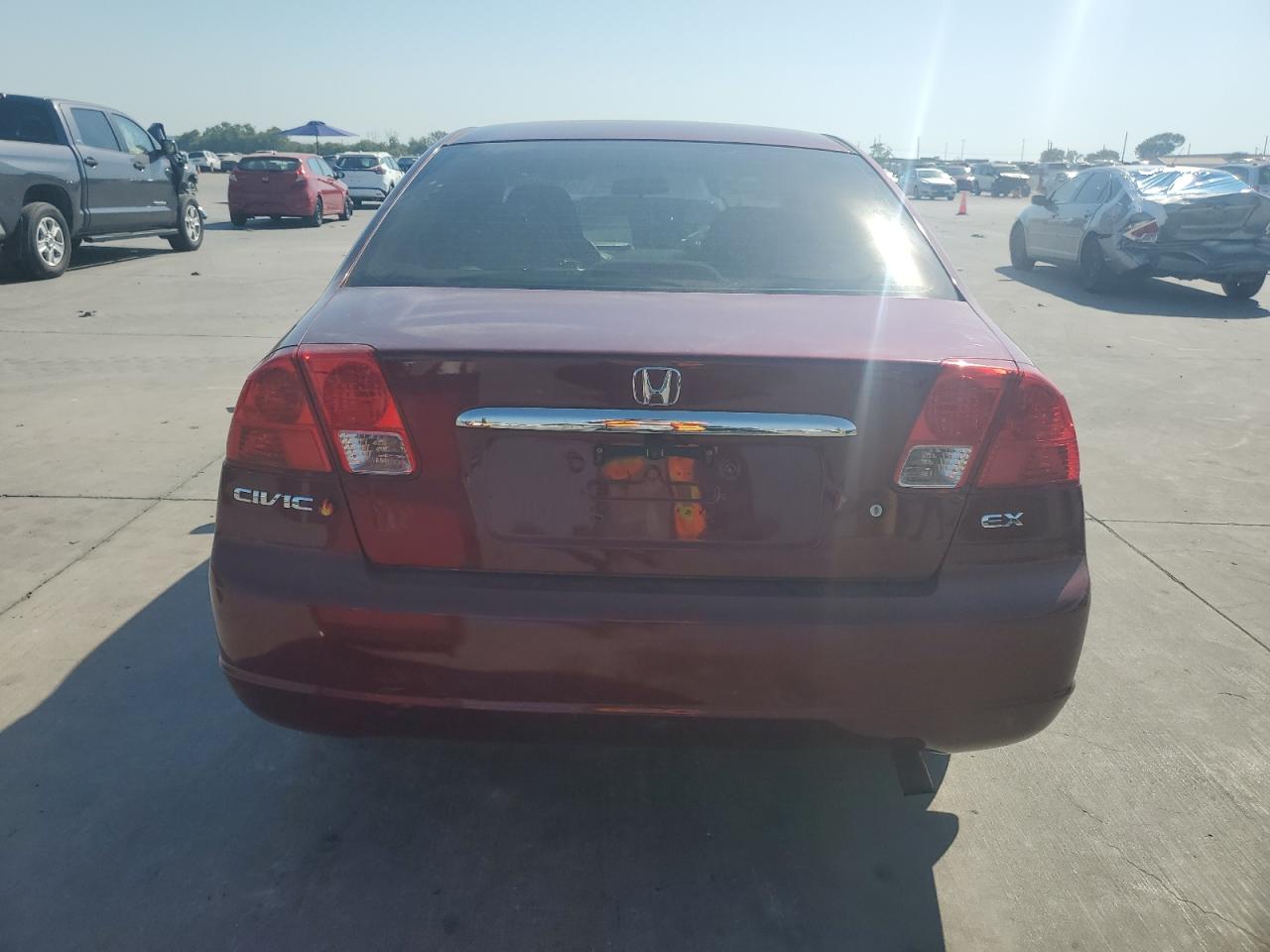 2003 Honda Civic Ex VIN: 1HGES26763L034819 Lot: 76138904