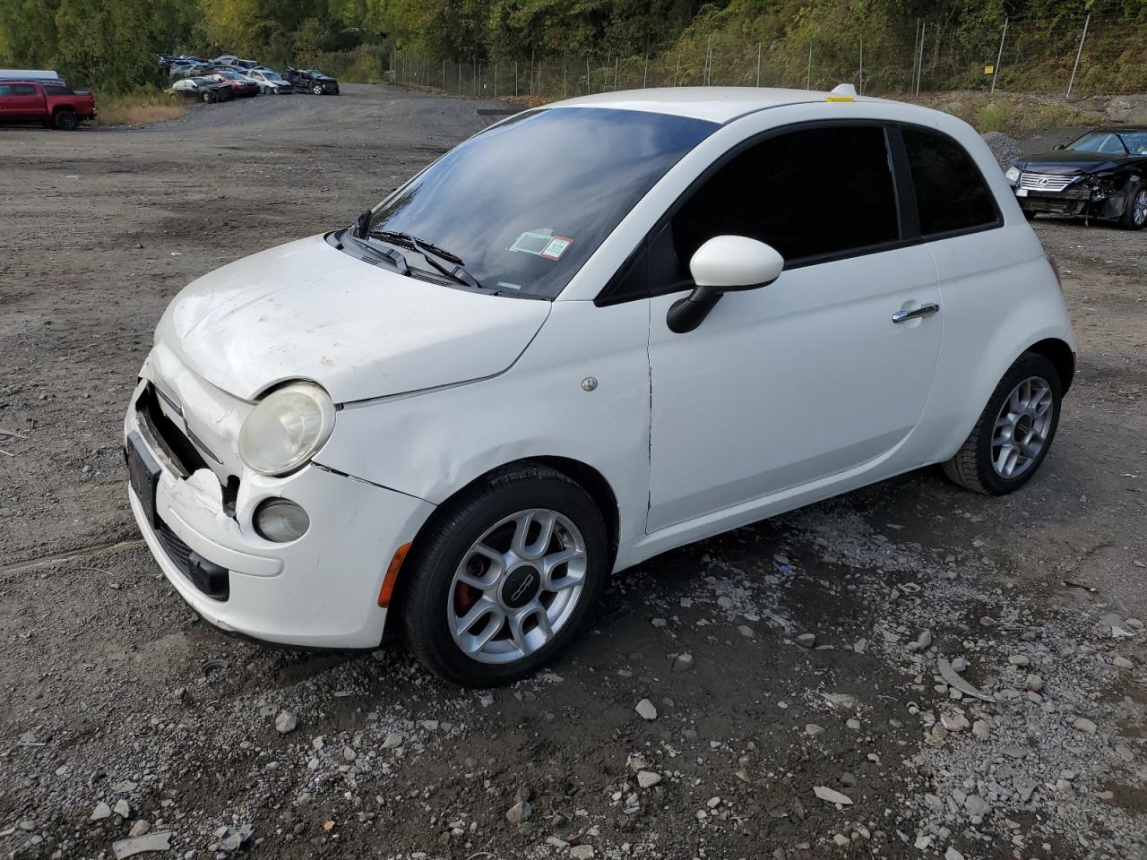 2012 Fiat 500 Pop VIN: 3C3CFFAR2CT124858 Lot: 68640134