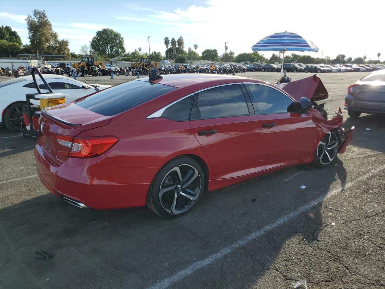 2022 Honda Accord Sport VIN: 1HGCV1F38NA024667 Lot: 75733284