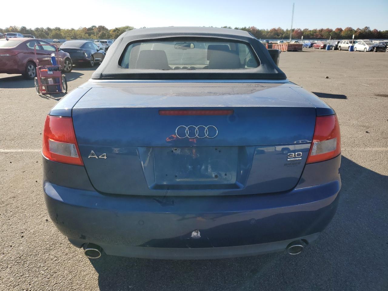 2006 Audi A4 Quattro VIN: WAUDT48H36K008081 Lot: 76512014